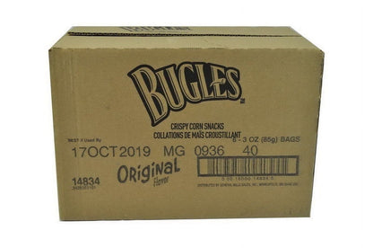 (Price/CASE)Bugles Original Flavor 3 Ounces Per Bag - 6 Per Case