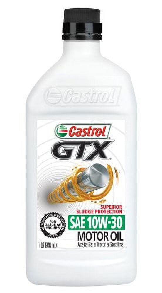 Castrol GTX Double Action Conventional Motor Oil 10W-30, 1 qt ("Pack"6)