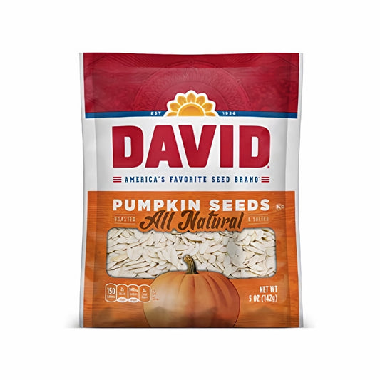 David Pumpkin Seeds 5 oz (Pack of 10)