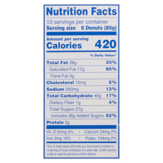 HOSTESS DONUT DBL CHOC 6PK - 1 ct. of BOX/10