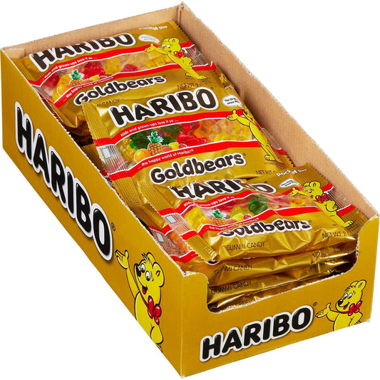 Haribo Haribo Gold-Bears Gummi Candy, 24 ea