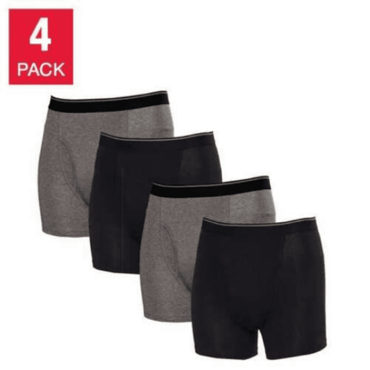 Kirkland Signature Men?? Boxer Briefs (4 Pack) (Select Size) BRAND NEW