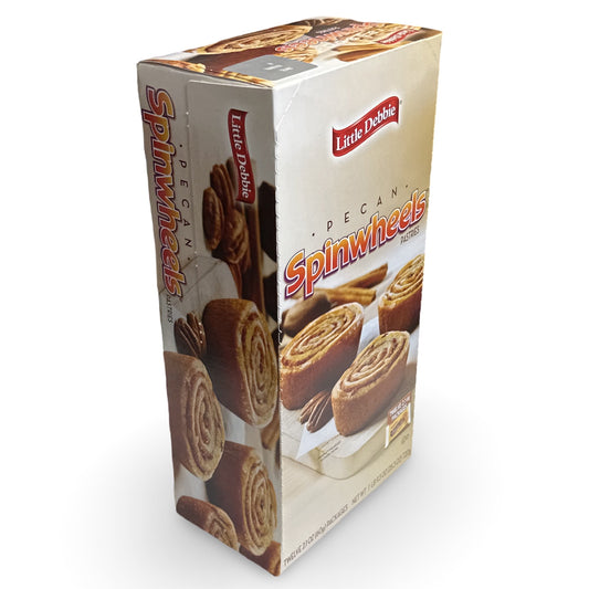 Little Debbie Large Pecan Spinwheels, Individually Wrapped 12 2-Packs (24 Total)