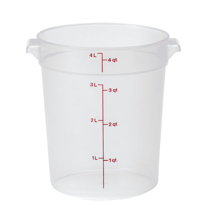 Round 4 Quart Translucent