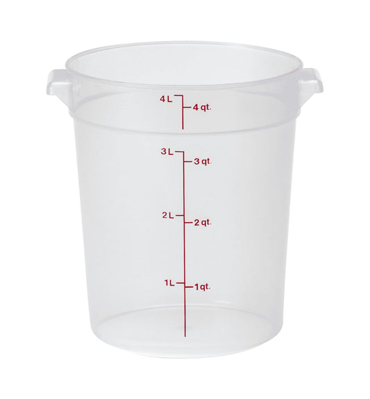 Round 4 Quart Translucent