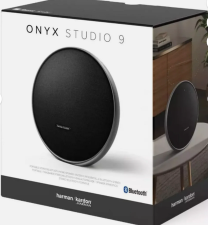 Harman Kardon Onyx Studio 9 Black Wireless Bluetooth Speaker HKOS9BLKAM