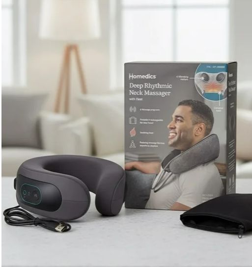 Homedics Deep Rhythmic Neck Massager w/ Heat