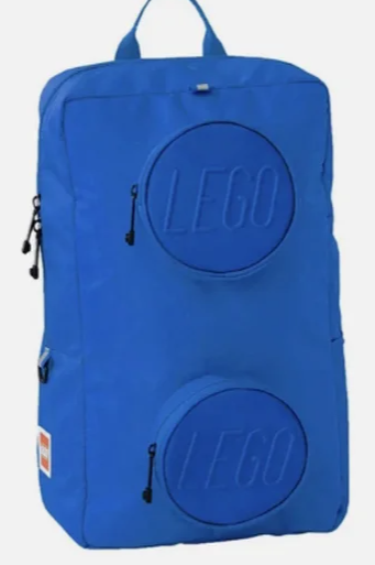LEGO Kids 2-Piece Luggage Set Expandable Trolley & Backpack Travel Bag - Blue