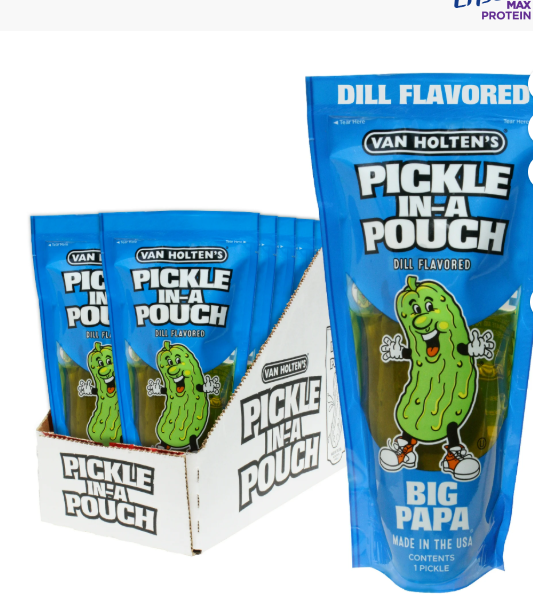 Van Holten's Pickles - Big Papa Pickle-In-A-Pouch - 12 Pack