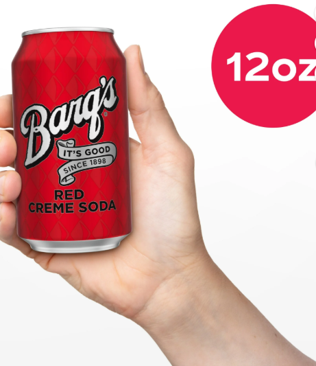 Barq's Red Creme Soda Fridge Pack Cans, 12 Fl Oz (Pack Of 12)