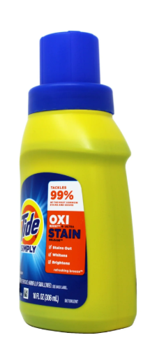 3 Pack - Tide Simply + Oxi Liquid Laundry Detergent, Refreshing Breeze, 6 loads, 10 fl oz