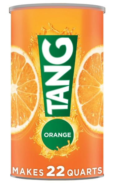 Tang Orange Naturally Flavored Powdered Soft Drink Mix, 4.5 lb Canister