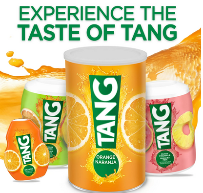 Tang Orange Naturally Flavored Powdered Soft Drink Mix, 4.5 lb Canister