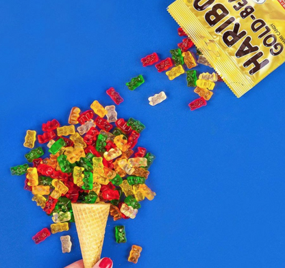 Haribo Gummi Candy, Goldbears, 2 Ounce (Pack of 4)