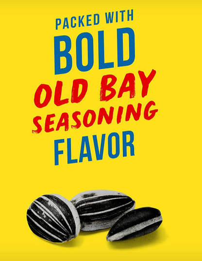 Sunflower Seeds Variety Pack 2 Flavor Combo BIGS Chile Limon and Old Bay Seasoning 5.35oz bags each - Keto Friendly - Pack of 2