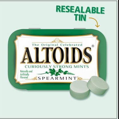 Altoids Spearmint Mints, 1.76 ounce (12 Packs)