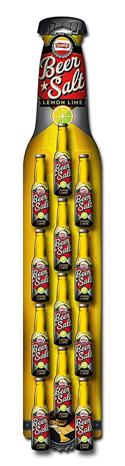 TWANG BEER BOTTLE SALT 12/1.4oz STRIP - LEMON LIME