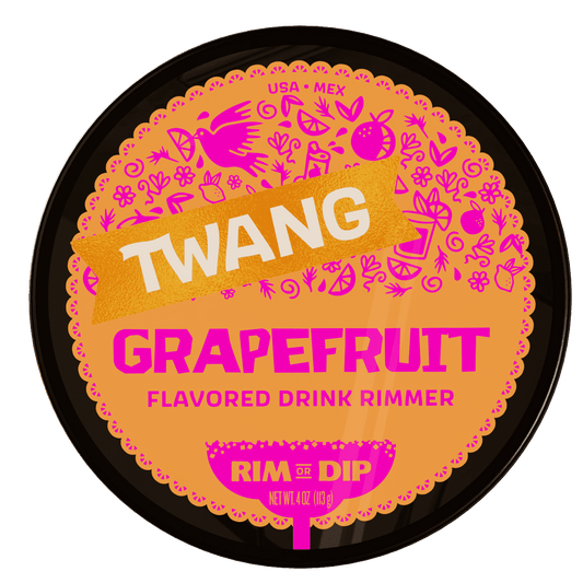 Twang Grapefruit Flavored Drink Rimming Salt, 1- 4 oz