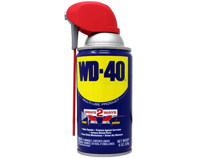 3 Pack - WD-40 Original Formula, Multi-Use Product with Smart Straw Sprays 2 Ways, Stops Squeaks, Protects Against Corrosion, Loosens Rusted Parts, Frees Sticky Mechanisms, Drives Out Moisture, 8 OZ