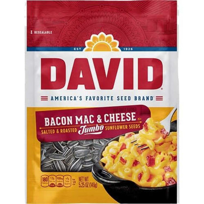 David Sunflower Seeds Variety Pack, 4 Exciting Flavors, 5.25 Ounce Each, 1 Bag per Flavor