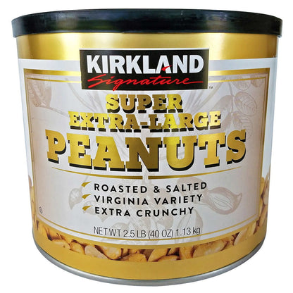Kirkland Signature Super Extra-Large Peanuts 2.5 Pounds