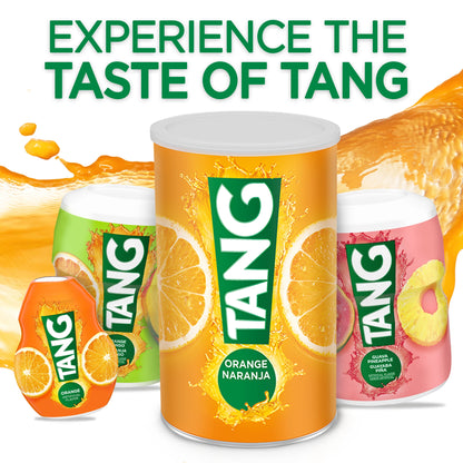 Tang Orange Naturally Flavored Powdered Soft Drink Mix, 4.5 lb Canister