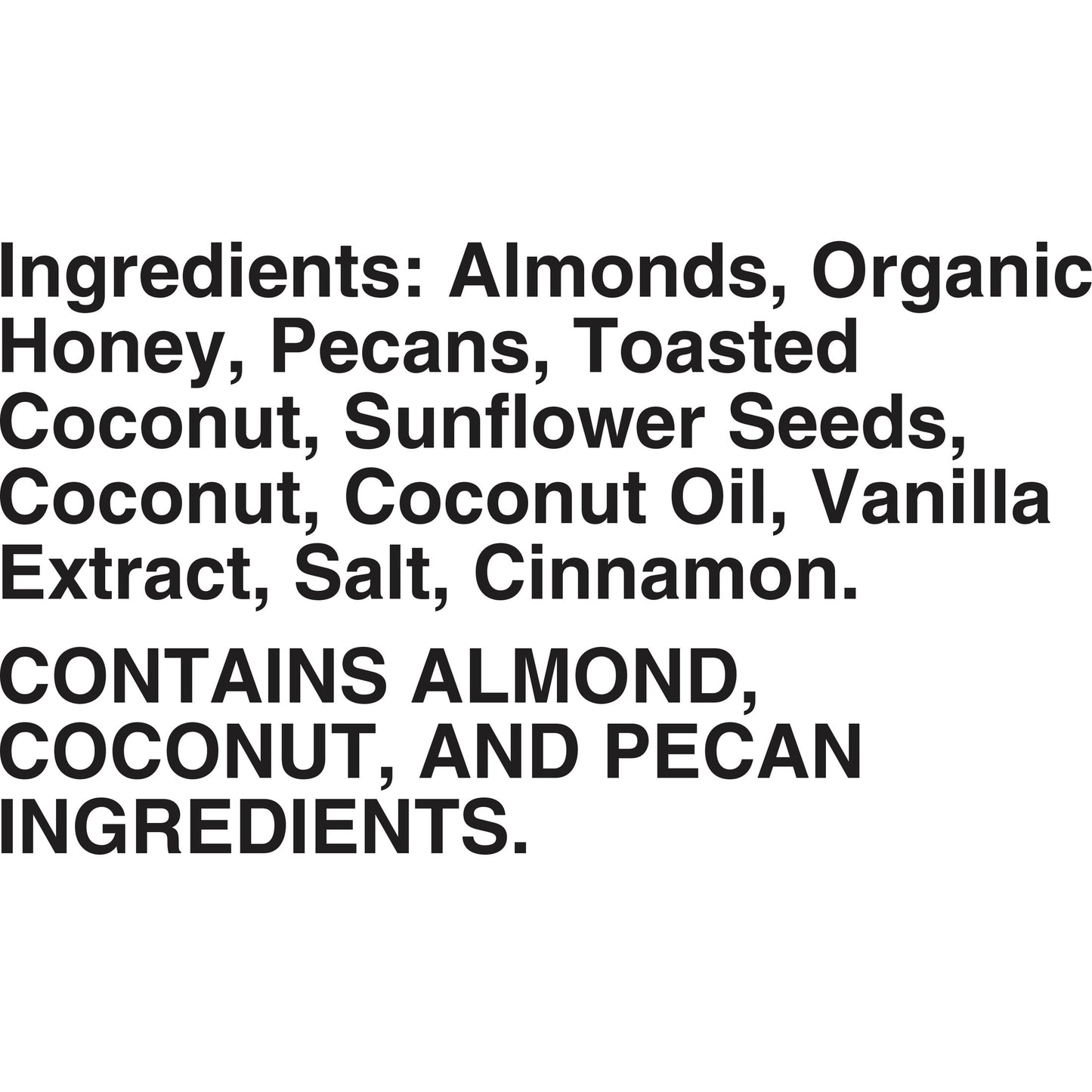 Autumn's Gold Grain Free Toasted Coconut Almond Granola, 20 oz