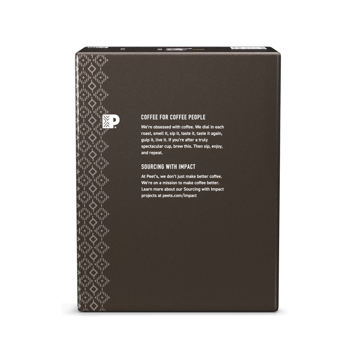 Peet's Coffee Major Dickason's Blend Premium Dark Roast Single Serve Coffee Pods, 22 Count