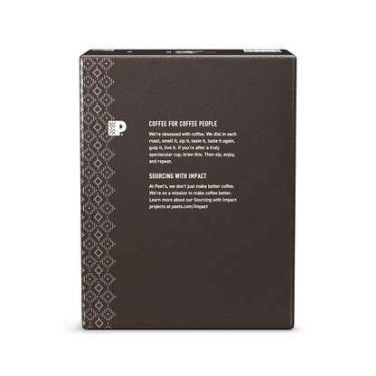 Peet's Coffee Major Dickason's Blend Premium Dark Roast Single Serve Coffee Pods, 22 Count