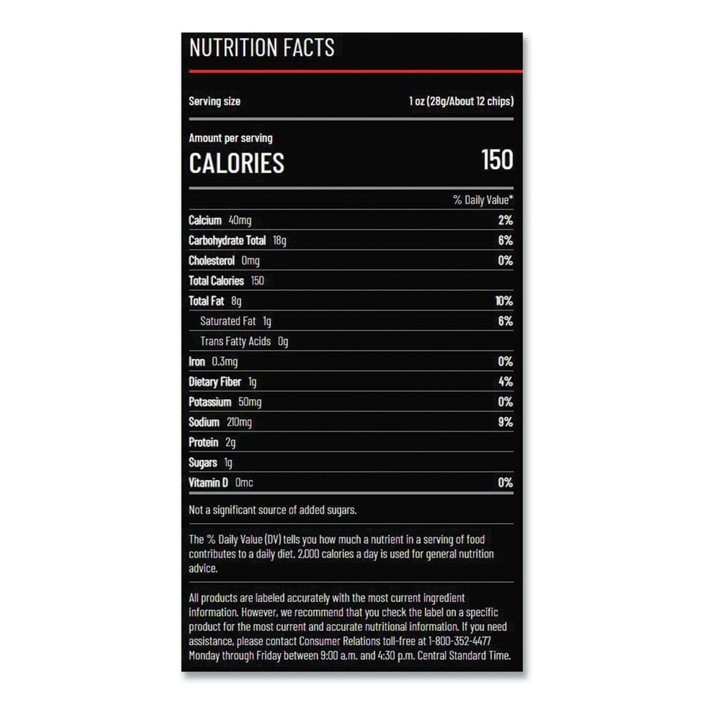 Doritos FRI44375 1.75 oz Tortilla Chips Bag - Nacho Cheese (64/Carton)