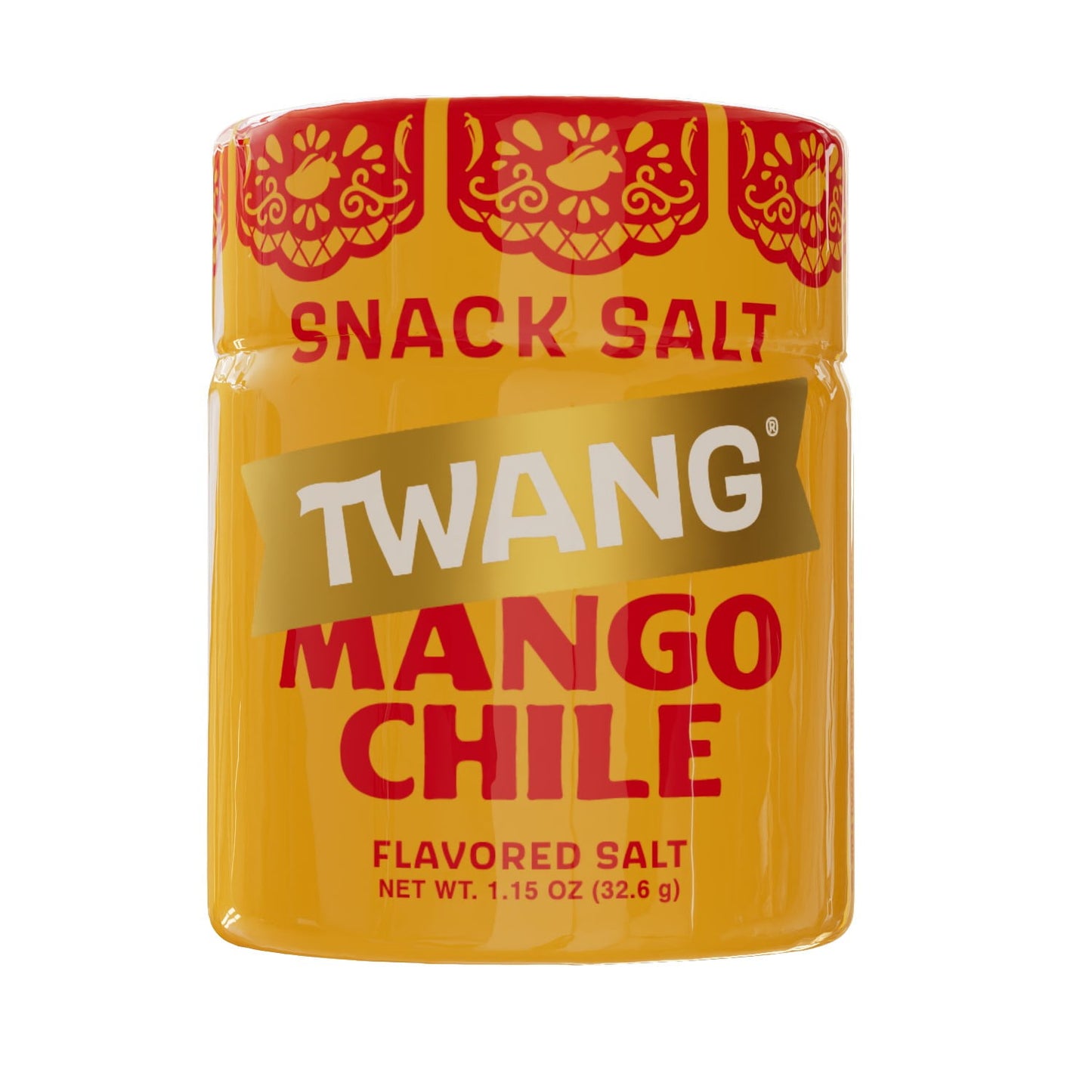 Twang Mango Chile Flavored Snack Salt, 1.15 oz, 10 Count