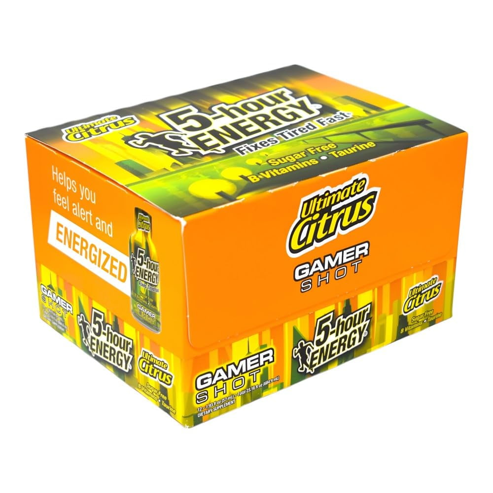 5-hour ENERGY?? Extra Strength, Ultimate Citrus, 12 Pack, 1.93 oz.