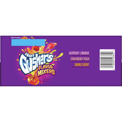 Gushers Flavor Mixers Fruit Flavored Snacks 8 Count
