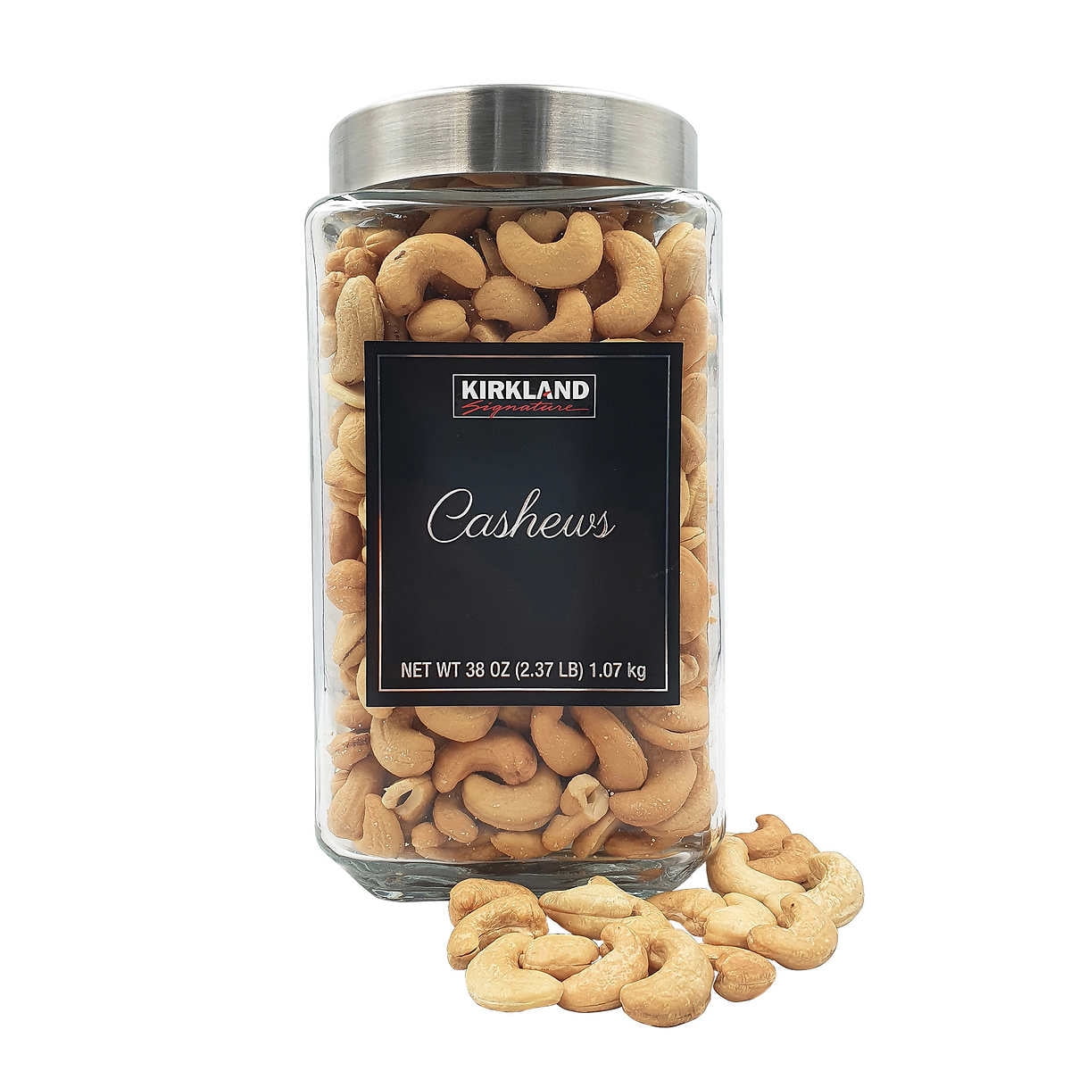 Kirkland Signature Black Label Premier Cashews (38 Ounce)