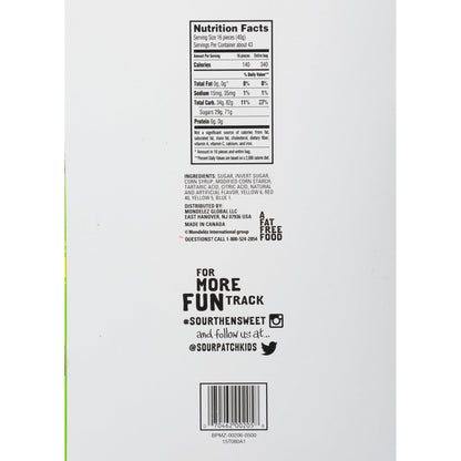 Sour Patch Kids Candy 18-3.4 oz. Bags