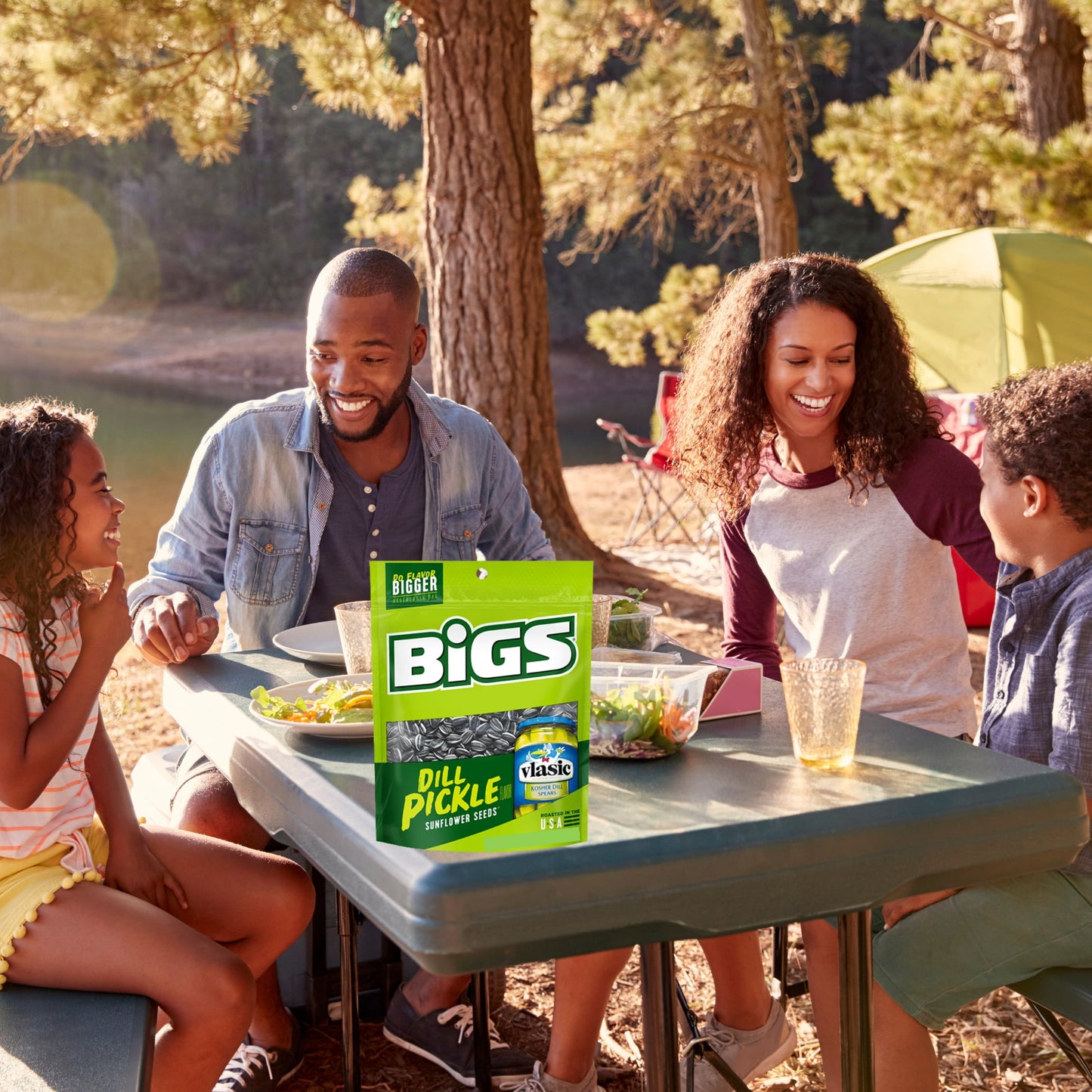 BIGS Sunflower Seeds, Keto Friendly 5.35 oz Bags (Pack of 2) (Vlasic Dill Pickle)