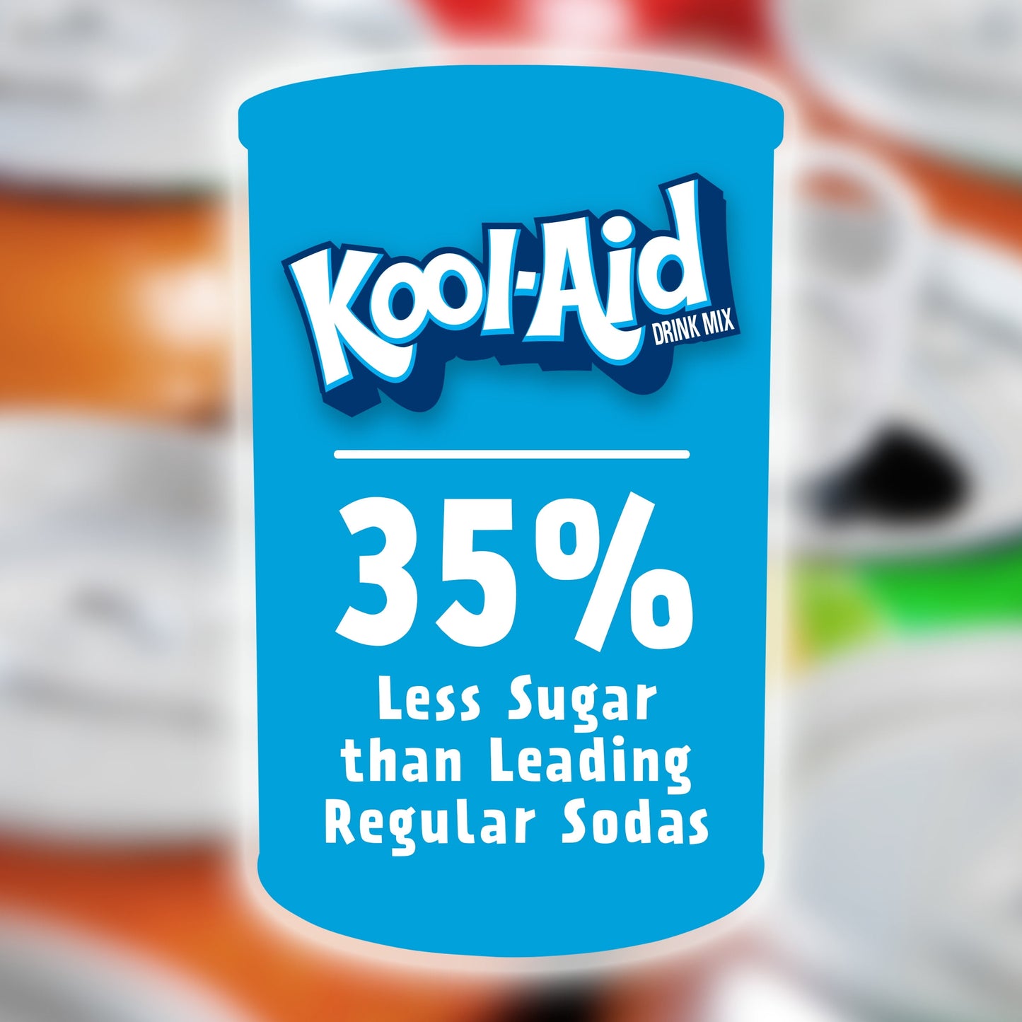 Kool-Aid Sugar-Sweetened Tropical Punch Artificially Flavored Powdered Soft Drink Mix, 5.16 lb Canister