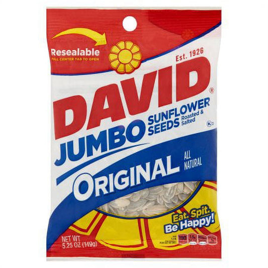 David Jumbo Original Sunflower Seeds (Pack of 6)