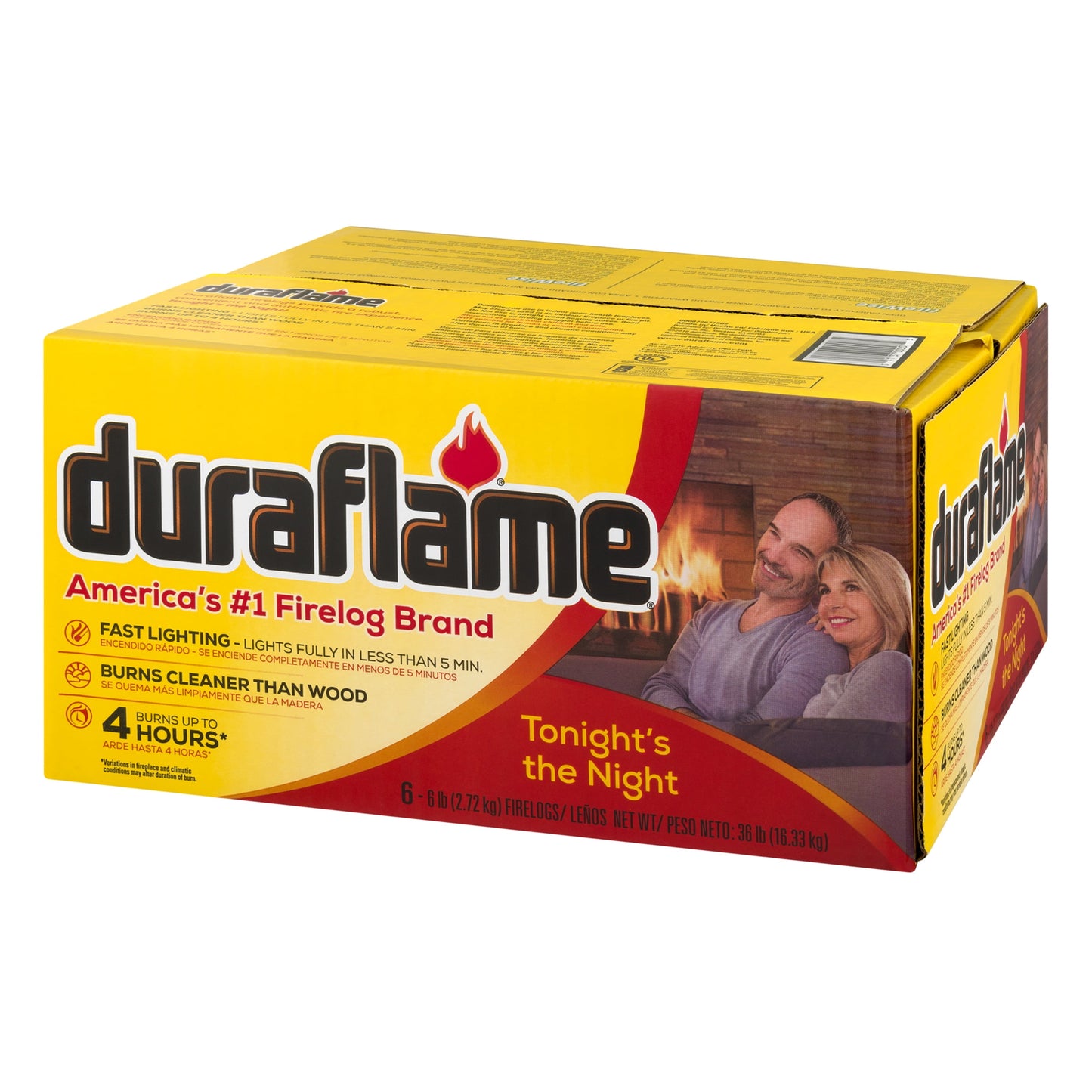 duraflame 6lb 4-hr Firelogs - 6 pk