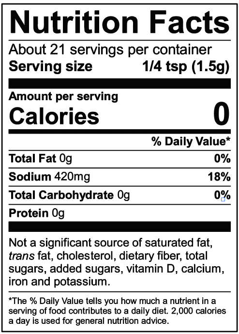 Twang Lime Flavored Snack Salt, 1.5 oz, 10 Count