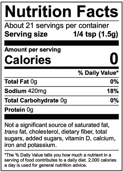 Twang Lime Flavored Snack Salt, 1.5 oz, 10 Count