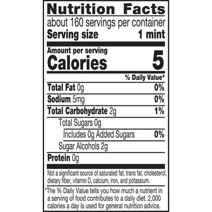 Breath Savers Spearmint Sugar Free Breath Mints, Tins 1.27 oz, 8 Count
