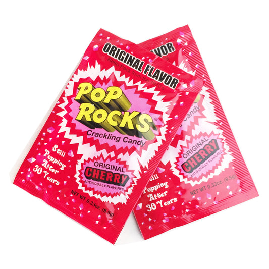 POP ROCKS Popping Candy, MFF30 Cherry, 24 Count