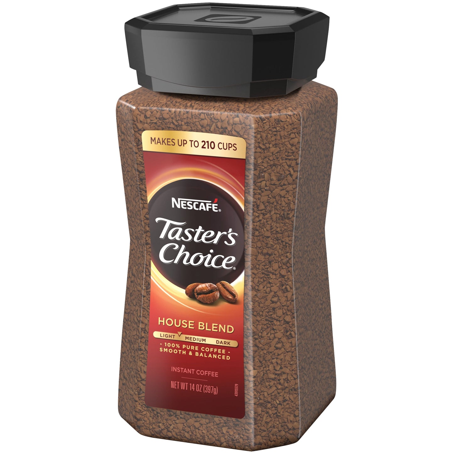 Nescafe Taster's Choice House Blend Instant Coffee, 14 Ounce Jar