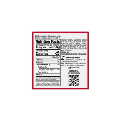 Ice Breakers Duo Fruit Plus Cool Strawberry Sugar Free Mints, Tins 1.3 oz, 8 Count