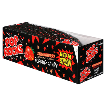 Pop Rocks Strawberry Popping Candy, 24 Ct, 8.04 oz