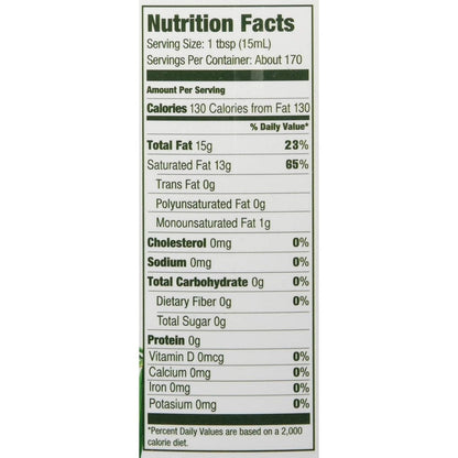 Kirkland Signature Organic Virgin Coconut Oil 84 Fluid Ounce