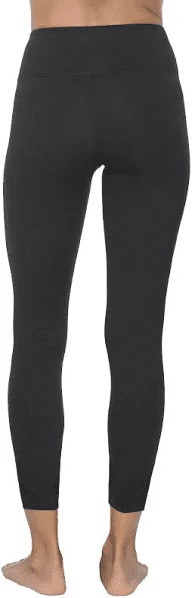 Felina Ladies' Velvety Soft Legging, 2-pack 4-way Stretch High Waist - (Black, Small)