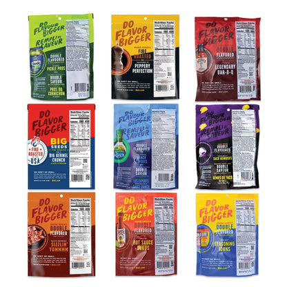 Bigs Sunflower Seeds Variety Pack, 9 Flavors