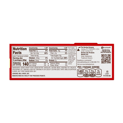 Kit Kat Milk Chocolate Wafer Snack Size Candy, Pantry Pack 12.25 oz, 25 Pieces